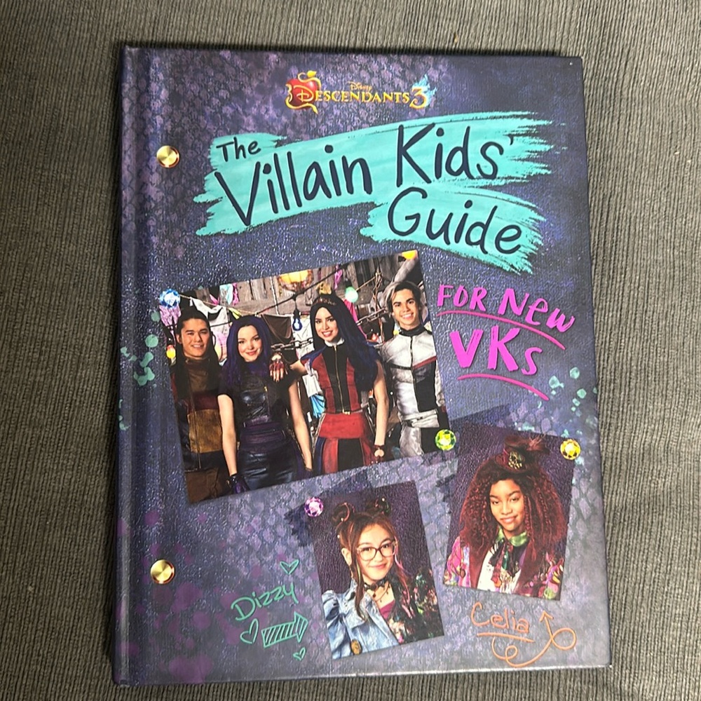 4/$25 The Villain Kids Guide hardcover book